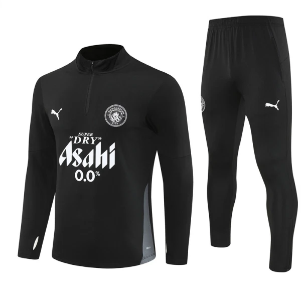 Manchester City Kit de Sweat-shirt d’entraînement 25/26 Noir Manchester City Kit de Sweat-shirt d’entraînement 25/26 Noir