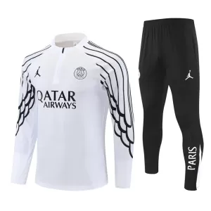 Paris Saint-Germain Kit de Sweat-shirt d’entraînement 25/26 Blanc
