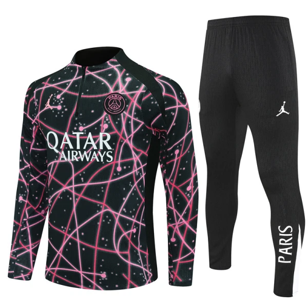 Paris Saint-Germain Kit de Sweat-shirt d’entraînement 25/26 Noir