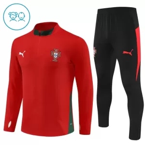 Portugal Enfant Kit de Sweat-shirt d’entraînement 25/26 Rouge Portugal Enfant Kit de Sweat-shirt d’entraînement 25/26 Rouge