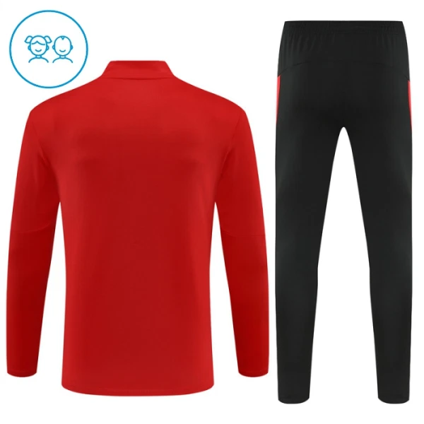 Portugal Enfant Kit de Sweat-shirt d’entraînement 25/26 Rouge