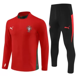 Portugal Kit de Sweat-shirt d’entraînement 25/26 Rouge Portugal Kit de Sweat-shirt d’entraînement 25/26 Rouge