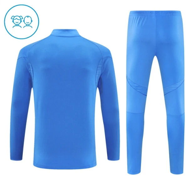 Real Madrid Enfant Kit de Sweat-shirt d’entraînement 25/26 Bleu