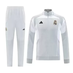 Real Madrid Ensemble Vestes d'Entraînement 25/26 Gris Real Madrid Ensemble Vestes d'Entraînement 25/26 Gris