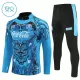 SSC Naples Enfant Kit de Sweat-shirt d’entraînement 25/26 Bleu