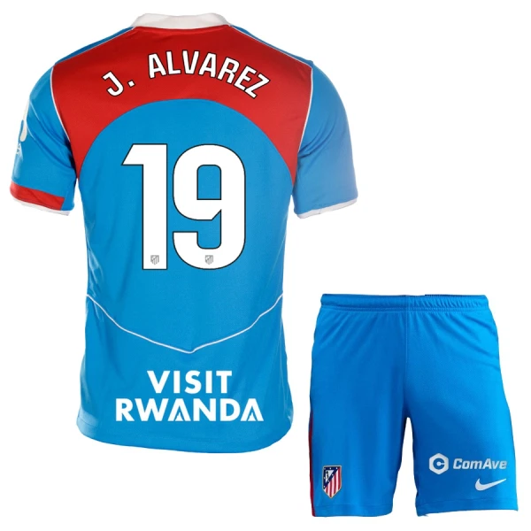 Kit De Football Atlético Madrid Julián Álvarez 19 Enfant Third 25/26