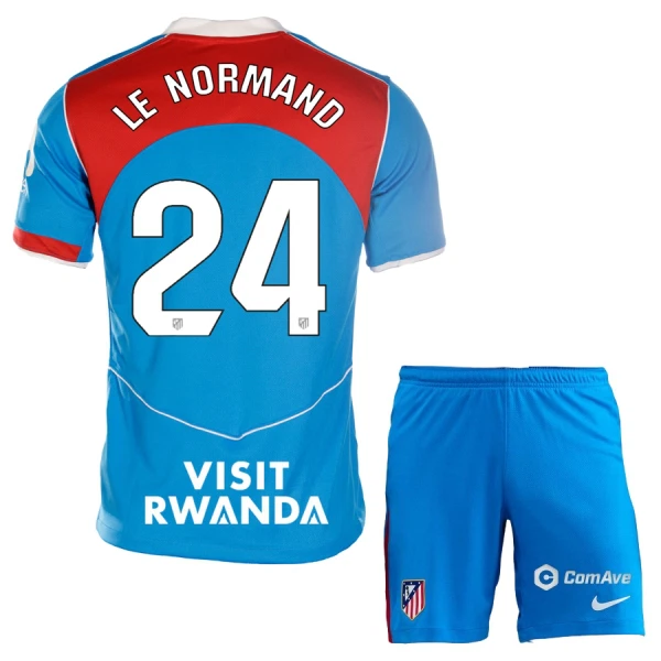 Kit De Football Atlético Madrid Le Normand 24 Enfant Third 25/26