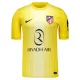 Kit De Football Gardien Atlético Madrid Jan Oblak 13 Enfant 25/26 Jaune
