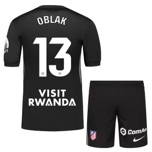 Kit De Football Gardien Atlético Madrid Jan Oblak 13 Enfant 25/26 Noir