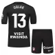 Kit De Football Gardien Atlético Madrid Jan Oblak 13 Enfant 25/26 Noir Kit De Football Gardien Atlético Madrid Jan Oblak 13 Enfant 25/26 Noir
