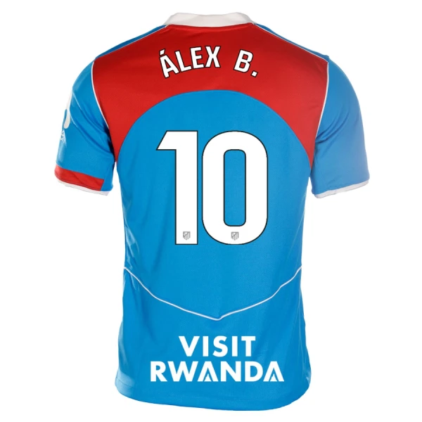 Maillot De Foot Atlético Madrid Alex B. 10 Third 25/26
