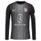 Maillot De Foot Gardien Atlético Madrid 25/26 Manches Longues Noir