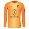 Maillot De Foot Gardien Atlético Madrid 25/26 Manches Longues Orange