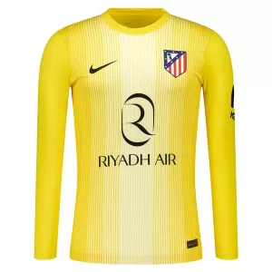 Maillot De Foot Gardien Atlético Madrid Jan Oblak 13 25/26 Manches Longues Jaune