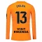 Maillot De Foot Gardien Atlético Madrid Jan Oblak 13 25/26 Manches Longues Orange