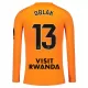 Maillot De Foot Gardien Atlético Madrid Jan Oblak 13 25/26 Manches Longues Orange