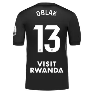 Maillot De Foot Gardien Atlético Madrid Jan Oblak 13 25/26 Noir
