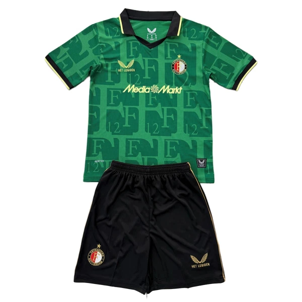 Kit De Football Feyenoord Rotterdam Enfant Fourth 25/26 Kit De Football Feyenoord Rotterdam Enfant Fourth 25/26