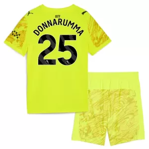 Kit De Football Gardien Manchester City Gianluigi Donnarumma 25 Enfant 25/26 Jaune