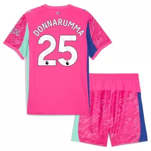 Kit De Football Gardien Manchester City Gianluigi Donnarumma 25 Enfant 25/26 Rose