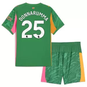 Kit De Football Gardien Manchester City Gianluigi Donnarumma 25 Enfant 25/26 Vert