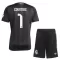 Kit De Football Gardien Real Madrid Thibaut Courtois 1 Enfant 25/26 Noir