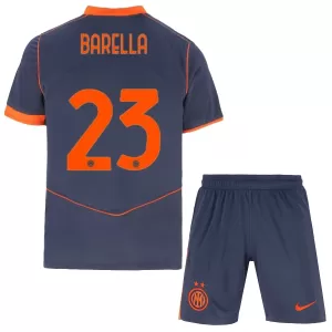 Kit De Football Inter Milan Barella 23 Enfant Third 25/26