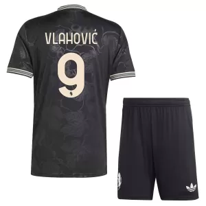 Kit De Football Juventus Dušan Vlahovic 9 Enfant Third 25/26 Kit De Football Juventus Dušan Vlahovic 9 Enfant Third 25/26