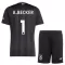 Kit De Football Gardien Liverpool Alisson Becker 1 Enfant 25/26 Noir