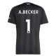 Kit De Football Gardien Liverpool Alisson Becker 1 Enfant 25/26 Noir