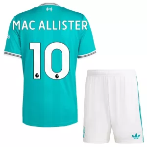 Kit De Football Liverpool Alexis Mac Allister 10 Enfant Third 25/26 Kit De Football Liverpool Alexis Mac Allister 10 Enfant Third 25/26