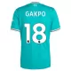 Kit De Football Liverpool Cody Gakpo 18 Enfant Third 25/26