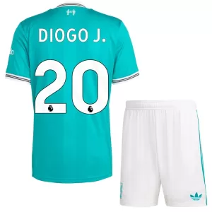 Kit De Football Liverpool Diogo Jota 20 Enfant Third 25/26 Kit De Football Liverpool Diogo Jota 20 Enfant Third 25/26