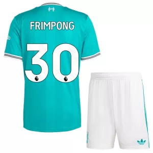 Kit De Football Liverpool Jeremie Frimpong 30 Enfant Third 25/26 Kit De Football Liverpool Jeremie Frimpong 30 Enfant Third 25/26
