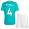 Kit De Football Liverpool Virgil van Dijk 4 Enfant Third 25/26