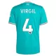 Maillot De Foot Liverpool Virgil van Dijk 4 Third 25/26