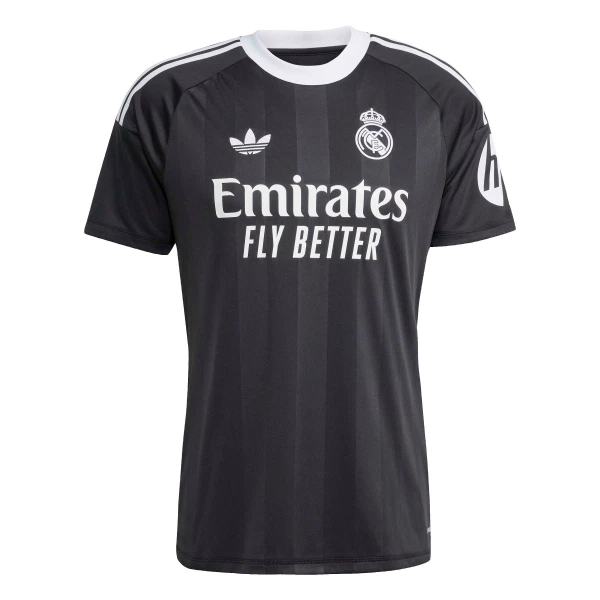 Maillot De Foot Gardien Real Madrid 25/26 Noir