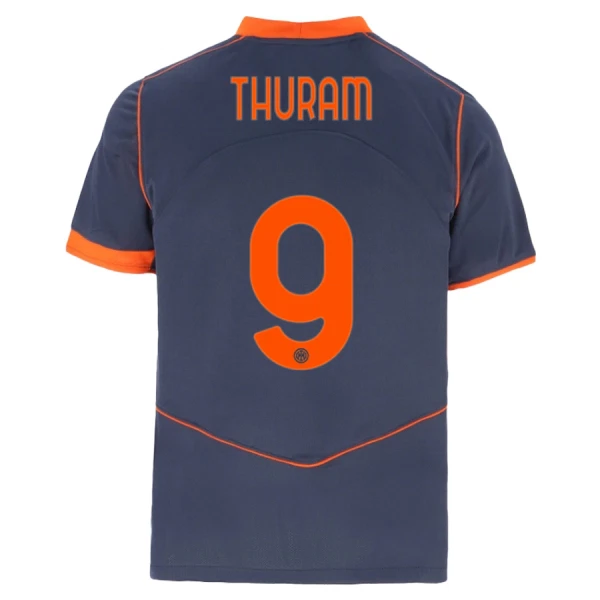 Maillot De Foot Inter Milan Thuram 9 Third 25/26