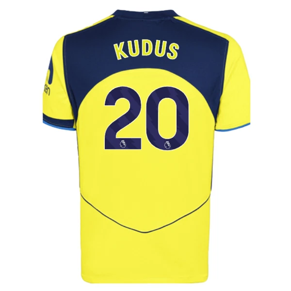 Maillot De Foot Tottenham Hotspur Kudus 20 Third 25/26