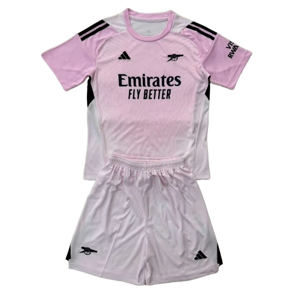 Kit De Football Gardien Arsenal Enfant 25/26 Rose