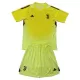 Kit De Football Gardien Juventus Enfant 25/26 Jaune Kit De Football Gardien Juventus Enfant 25/26 Jaune