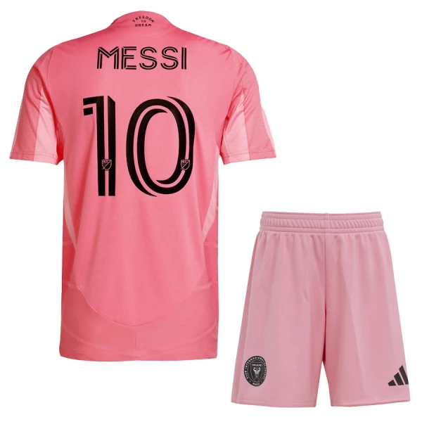 Kit De Football Inter Miami CF Lionel Messi 10 Enfant Domicile 25/26 Kit De Football Inter Miami CF Lionel Messi 10 Enfant Domicile 25/26