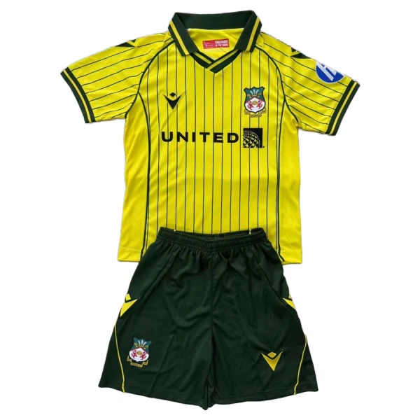 Kit De Football Wrexham Enfant Extérieur 25/26 Kit De Football Wrexham Enfant Extérieur 25/26
