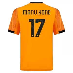 Maillot De Foot AS Roma Manu Kone 17 Extérieur 25/26