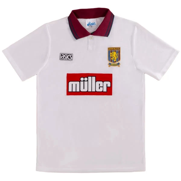 Maillot De Foot Aston Villa 1994-95 Domicile Retro Maillot De Foot Aston Villa 1994-95 Domicile Retro