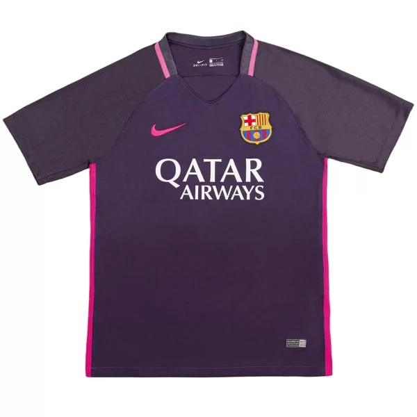 Maillot De Foot FC Barcelone 2016-17 Extérieur Retro Maillot De Foot FC Barcelone 2016-17 Extérieur Retro