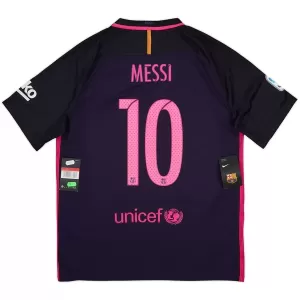 Maillot De Foot FC Barcelone Lionel Messi 10 2016-17 Extérieur Retro Maillot De Foot FC Barcelone Lionel Messi 10 2016-17 Extérieur Retro