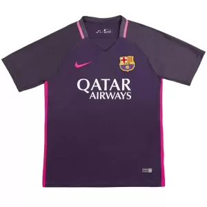 Maillot De Foot FC Barcelone Lionel Messi 10 2016-17 Extérieur Retro
