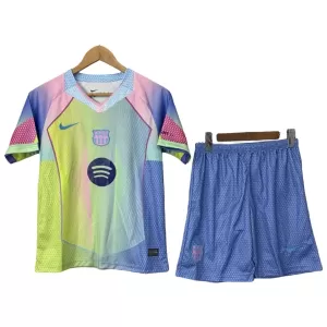 Kit De Football FC Barcelone Enfant 25/26 Jaune - Spécial