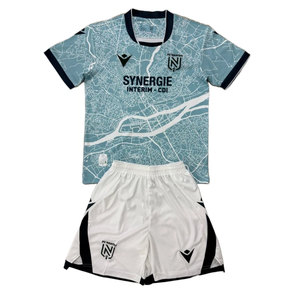 Kit De Football FC Nantes Enfant Extérieur 25/26 Kit De Football FC Nantes Enfant Extérieur 25/26